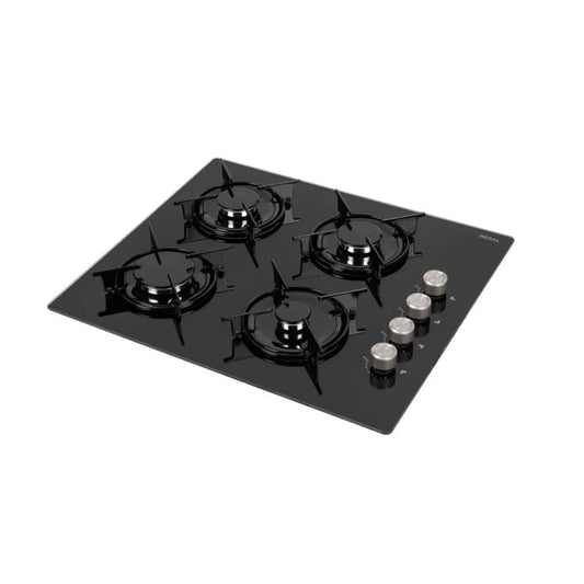 Regal 60 Cm 4 Gözlü Gazlı Ankastre Ocak Siyah