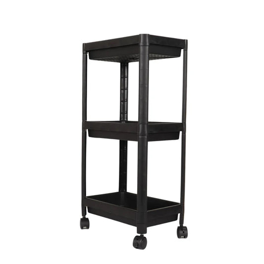 3 Tepsili Dar Alanlara Uygun Banyo Rafı 70 x 35 cm