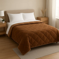 Welsoft Çift Kişilik Yorgan 195x215 cm Kiremit