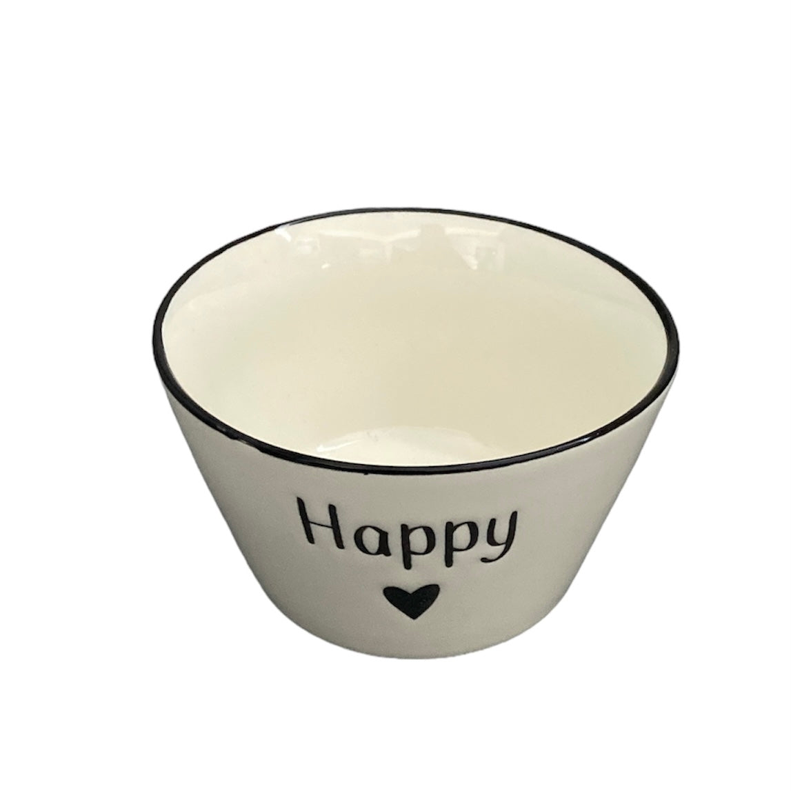 3'lü Happy Love Kalp Desenli 400 ML Kase
