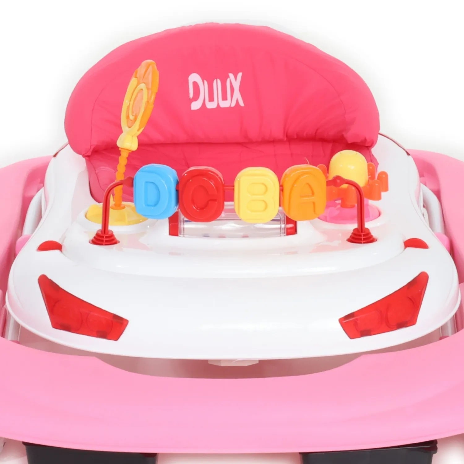 Duux 6 Ay+ Piano Oyuncaklı Müzikli Yürüteç Pembe