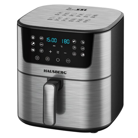 Hausberg Maestro XXL 7.5 Lt Dijital 12 Program Airfry Fritöz Inox