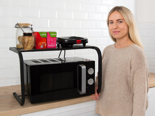 Mikrodalga Fırın Mutfak Düzenleyici Raf 54x36 cm