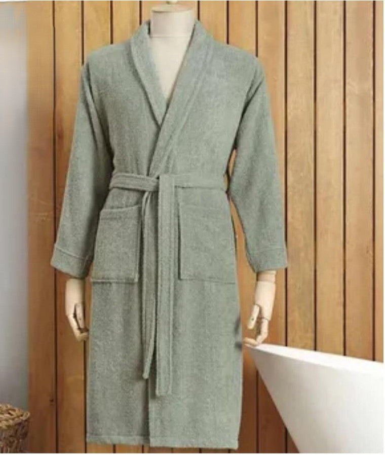 Unisex Bornoz Yeşil Large-XLarge