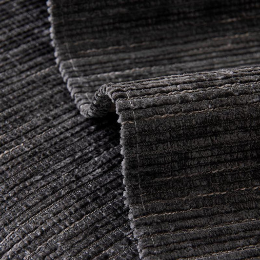 Gri İskandinav Şönil Kaymaz Kalın Kanepe Yastık Örtüsü Kılıfı