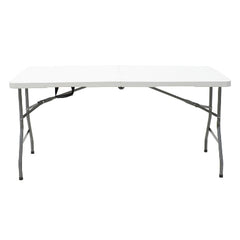 Katlanabilir 152x70x74 Çok Amaçlı Masa Beyaz