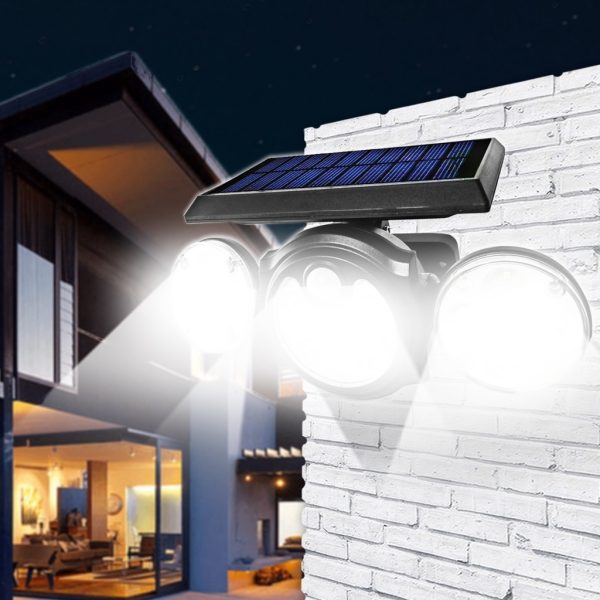 Sensörlü Duvara Monte Toprağa Gömülebilen Solar Lamba Işıldak