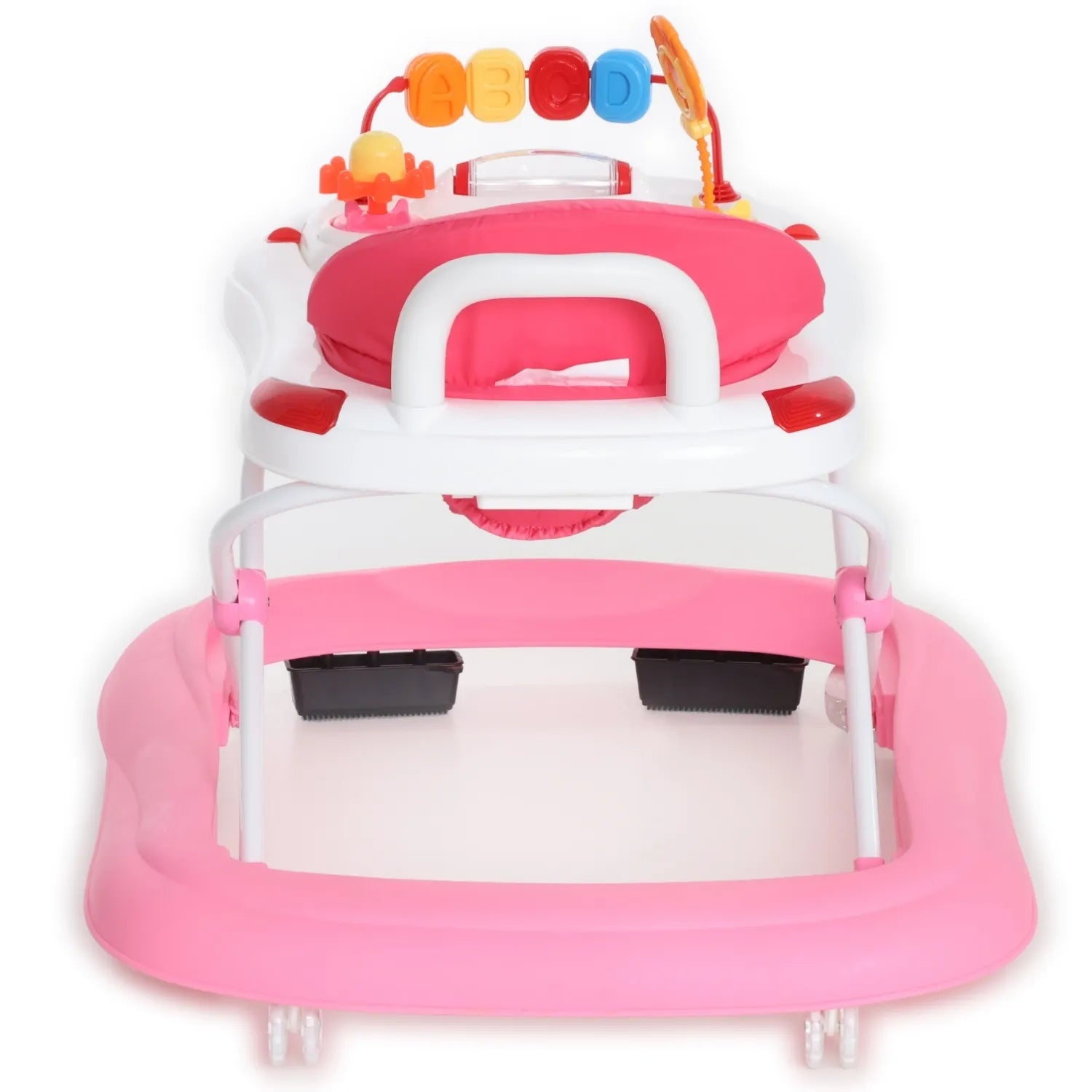 Duux 6 Ay+ Piano Oyuncaklı Müzikli Yürüteç Pembe