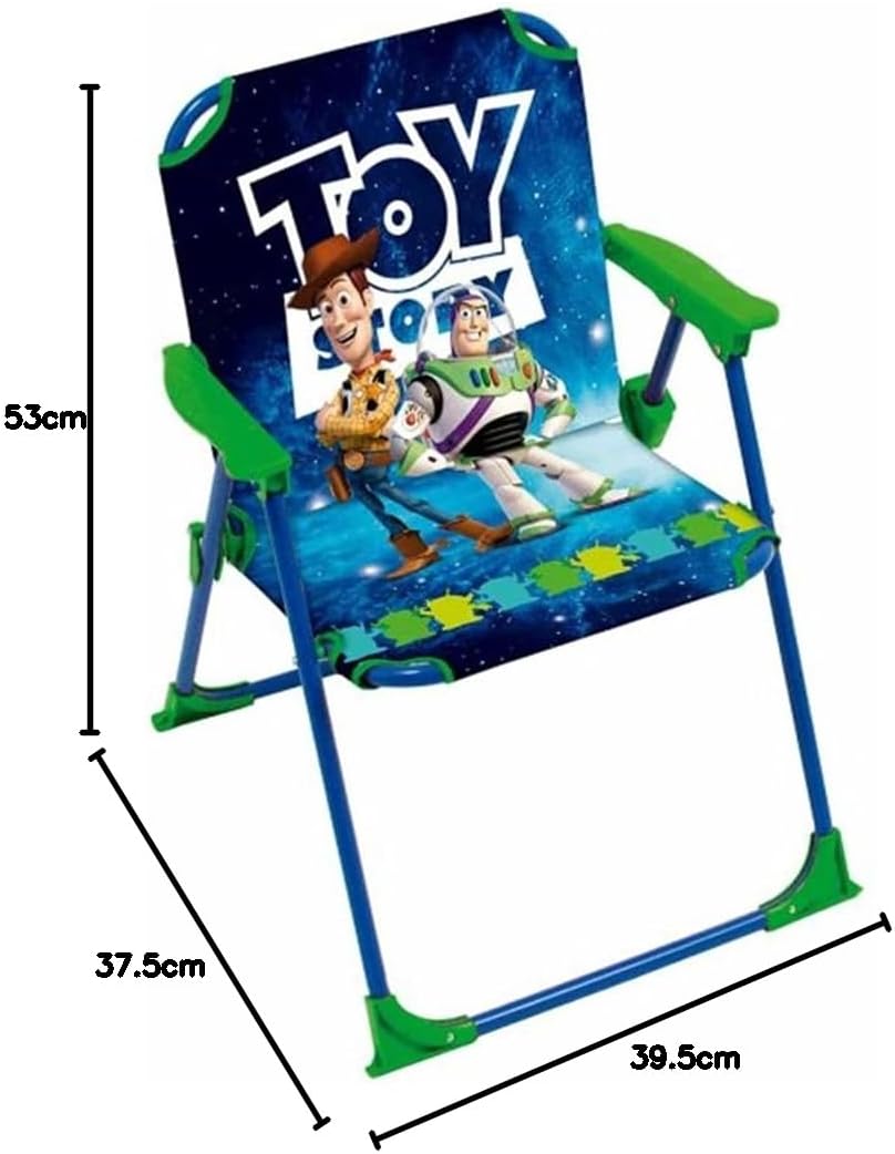 Toy Story Baskılı Katlanabilir 37x39x53 Cm Güvenlikli Sandalye