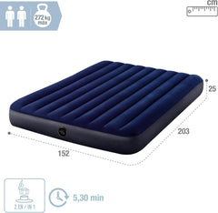 Intex 2.5 Kişilik 2.03x1.52 Cm Şişme Yatak