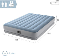 Intex Queen Dura Beam 152x203x36 Cm USB Pompalı Şişme Yatak