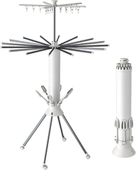 3 Katlı Katlanabilir İç ve Dış Mekan Kullanımı için Ayarlanabilir Çamaşır Askısı Standı