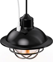 Type-C Şarjlı 2 Farklı Işık Modlu Askılı Kamp Bahçe Lambası