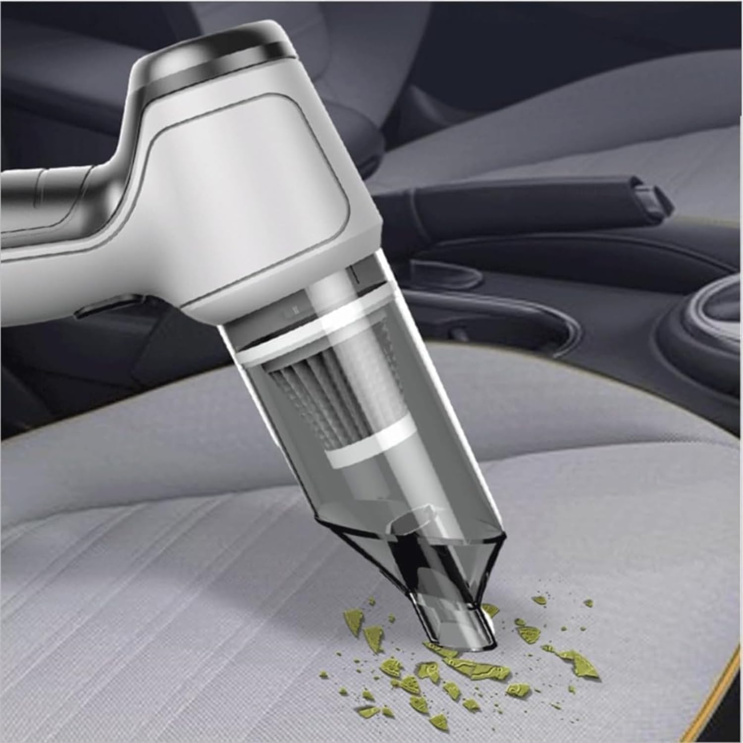 USB-C Şarjlı Mini Araç Vakum Süpürge