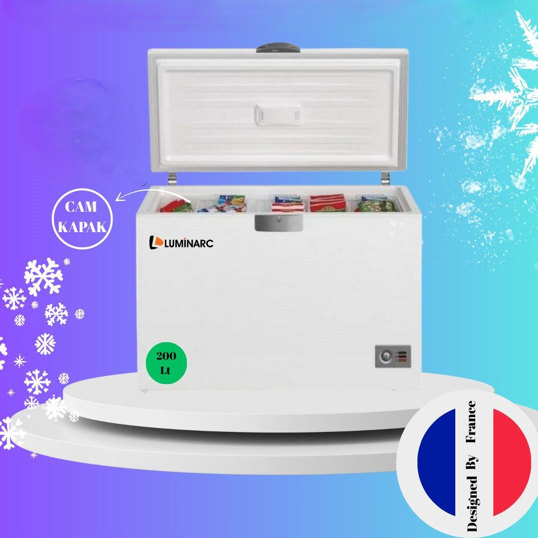 Luminarc 200 Lt Yatay Derin Dondurucu Beyaz