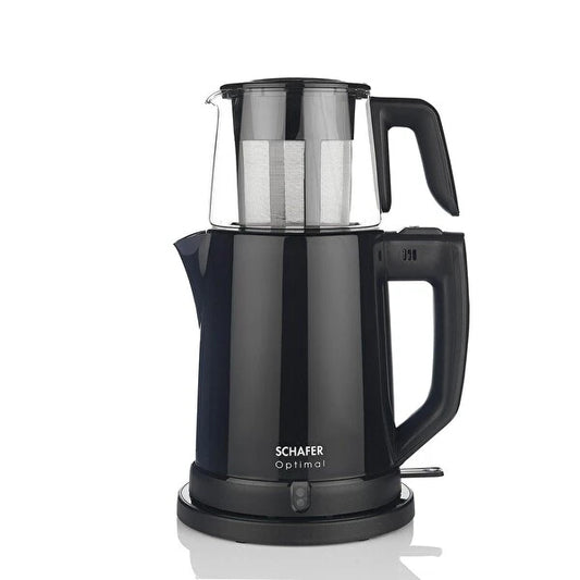 Schafer Optimal Plus Elektrikli Çay Makinesi Siyah