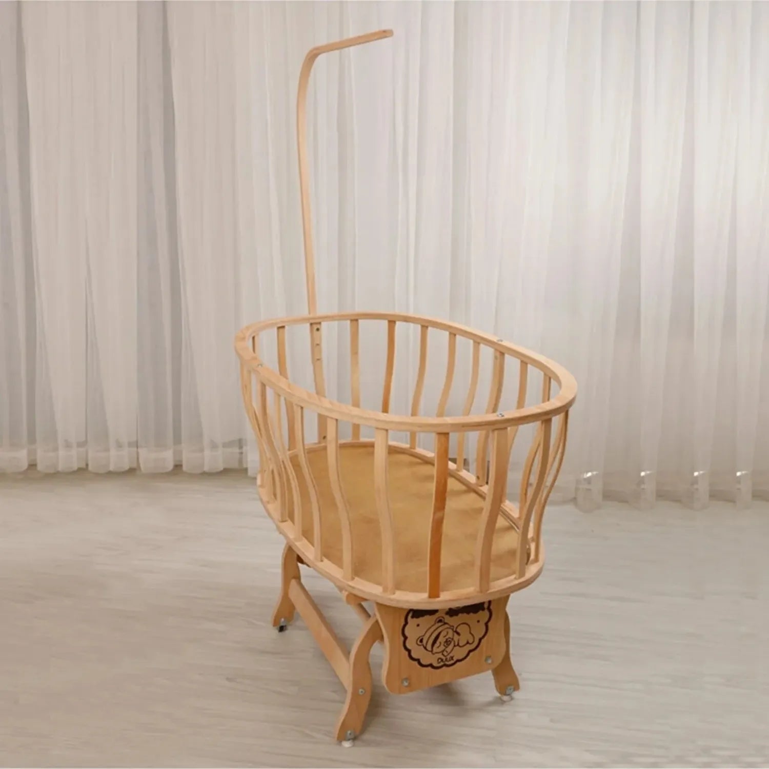 Duux Naturel 100x63 Cm Sepet Sallanır Beşik