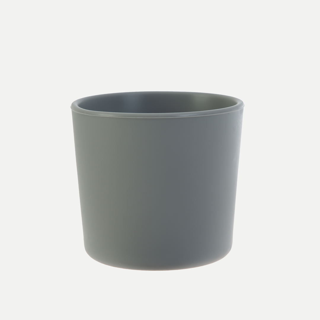 Babyjem Silikon Bardak Gri