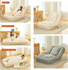 Modern Katlanır Kanepe Yatak 175x95 Cm Gri