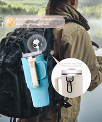 Omuz Askılı Telefon Tutuculu Stanley Termos Çantası Turkuaz