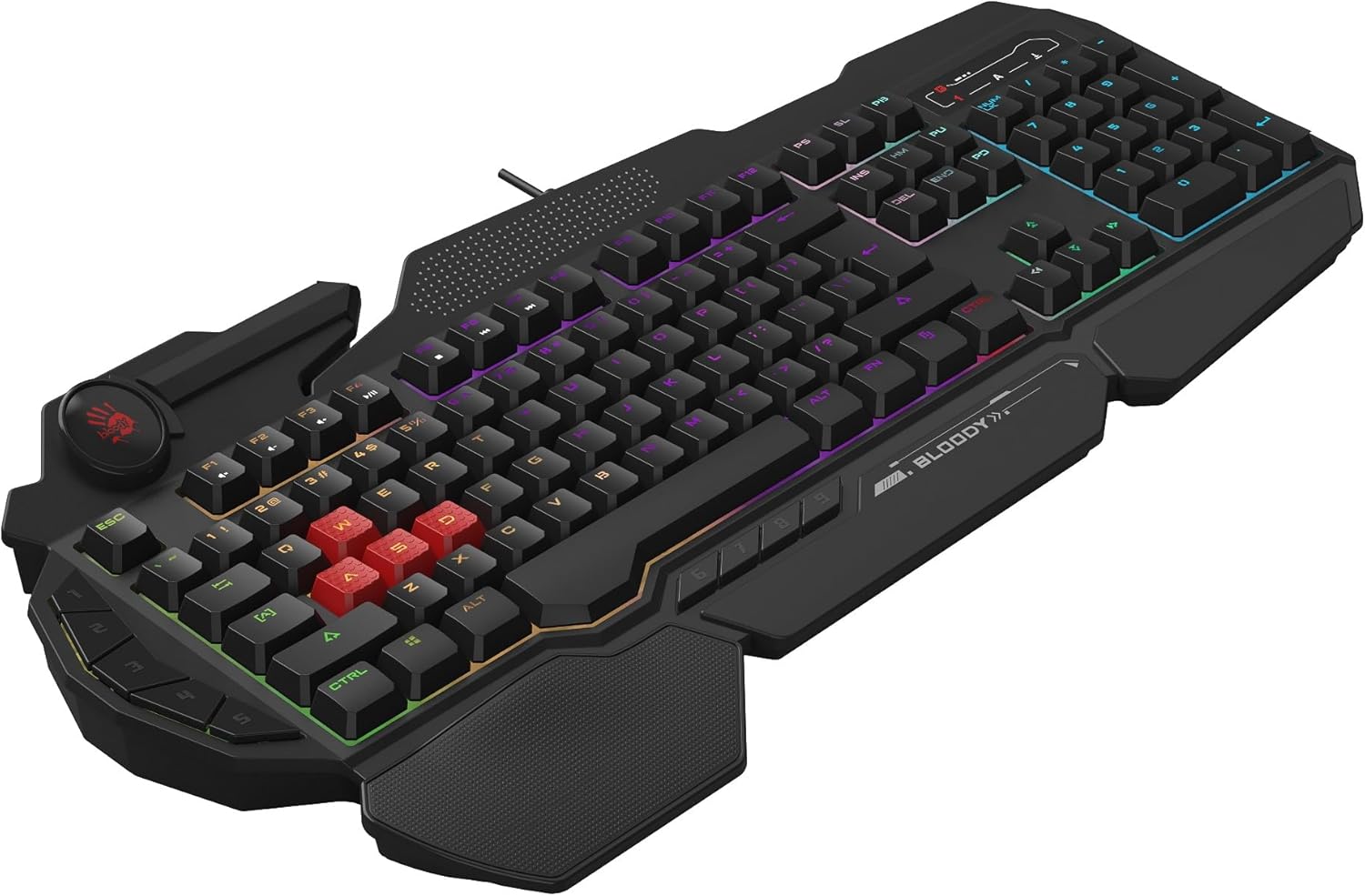 Bloody Q Türkçe Multimedya Neon Gamer Oyuncu Klavye