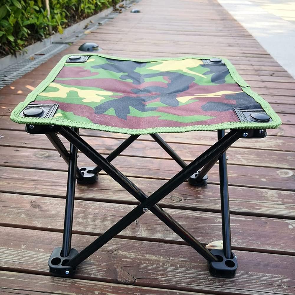 Katlanabilir Oxford Kompozit Çantalı 29x26 Cm Kamuflaj Tabure