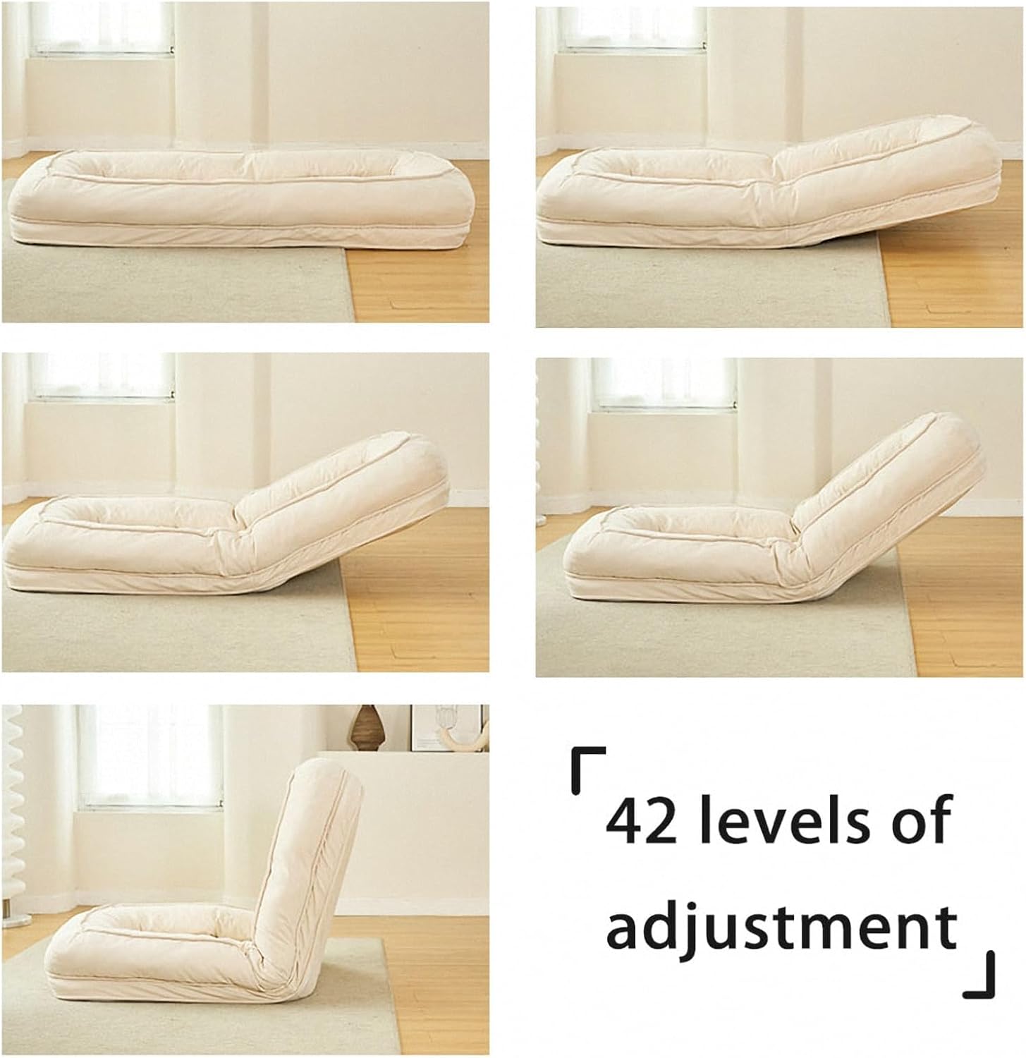 Modern Katlanır Kanepe Yatak 175x95 Cm Gri