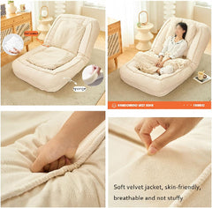 Modern Katlanır Kanepe Yatak 175x95 Cm Gri