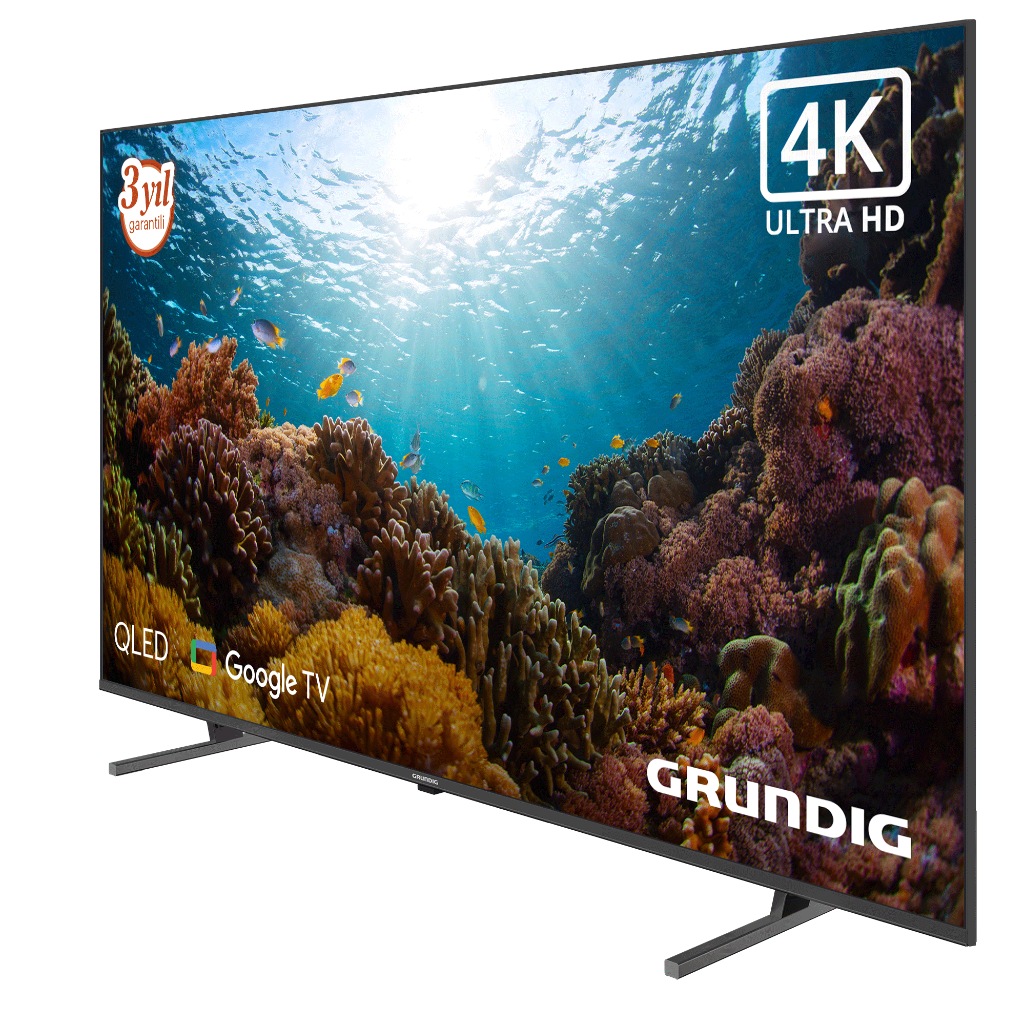 Grundig 75'' Quantum Dot Google QLed Akıllı Televizyon