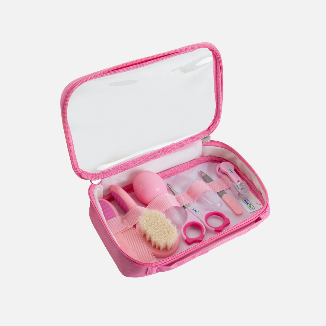 Babyjem 7 Parça Bebek Bakım Seti Pembe