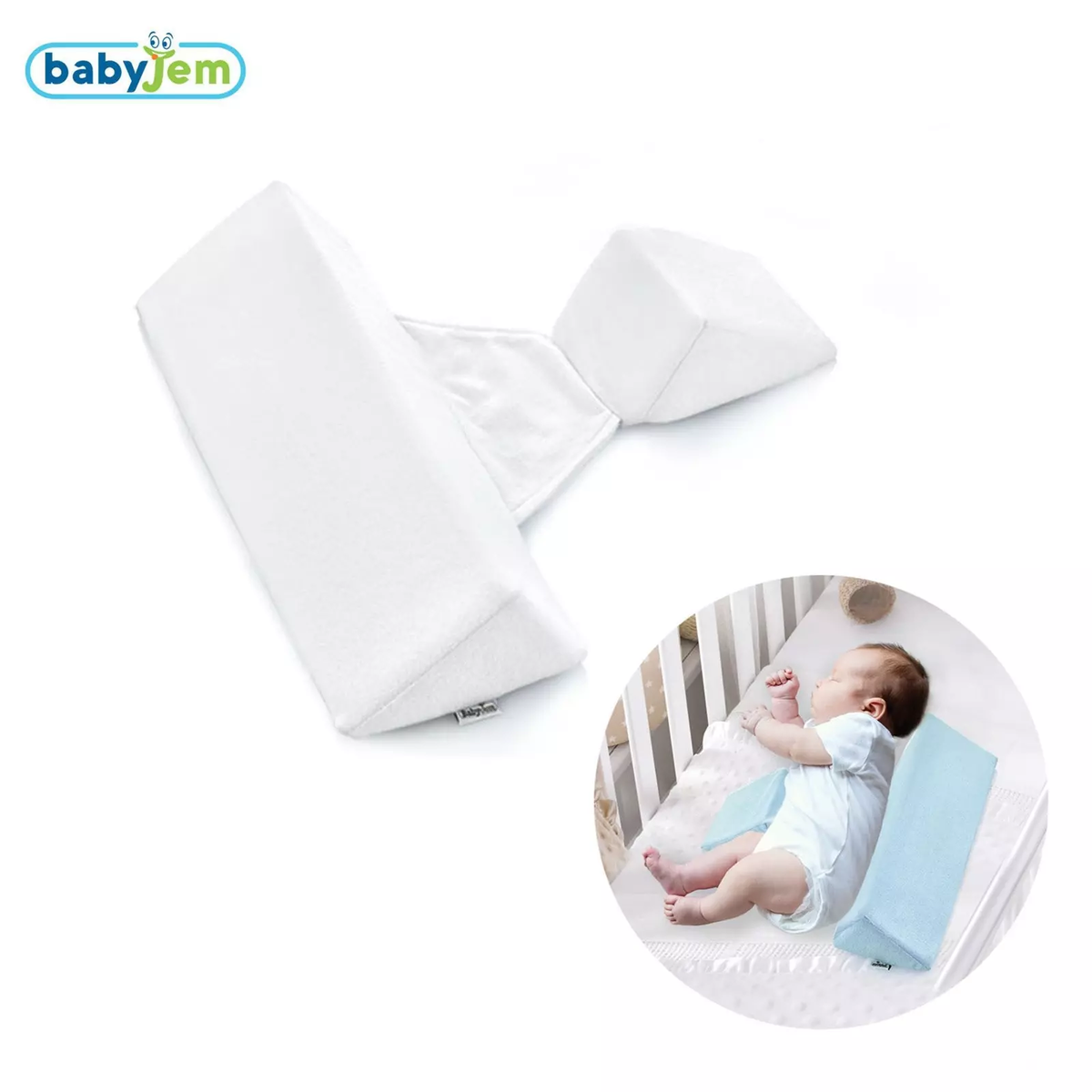 Babyjem Bebek Güvenli Uyku Yastığı Beyaz