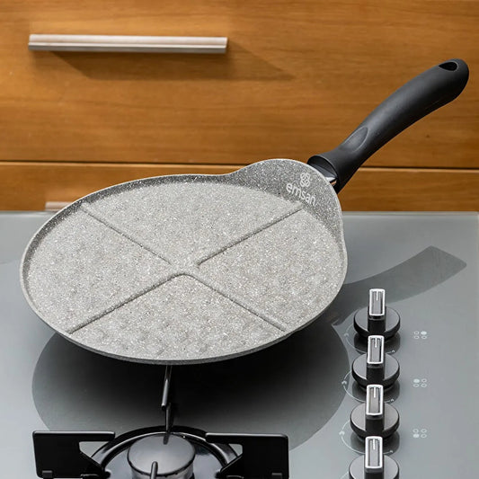 Emsan Rosa 26 Cm Granit Waffle Tavası