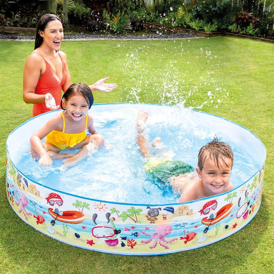 Intex 3+ Yaş 152x25 Cm Deniz Canlıları Motifli Çocuk Havuzu