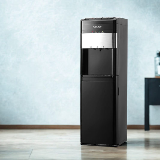 Arrow Alttan Damacanalı 3 Çeşmeli Su Sebili Siyah