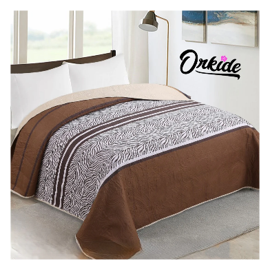 Orkide 200x220 Cm Damarlı Çok Amaçlı Yatak Örtüsü
