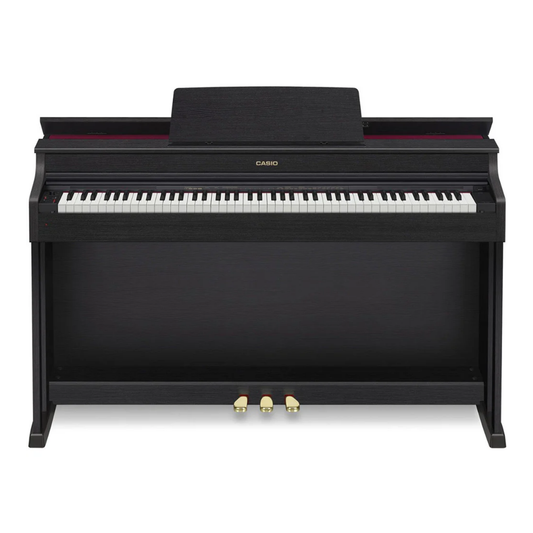 Casio Dijital Piyano Mat Siyah