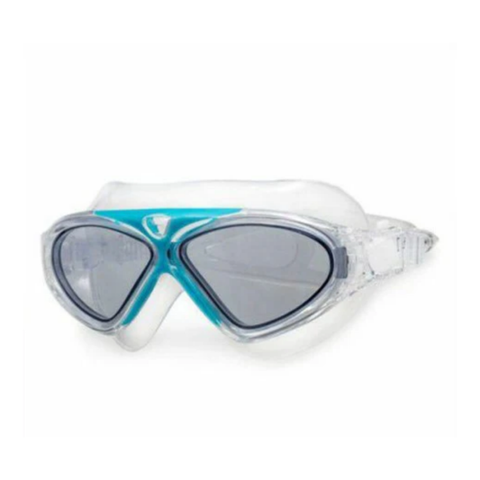 Yetişkinler İçin Kılıflı Yüzme Gözlüğü Turkuaz