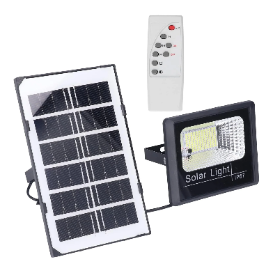 Güneş Enerjili 100 W Kumandalı Solar Sokak Lambası IP67