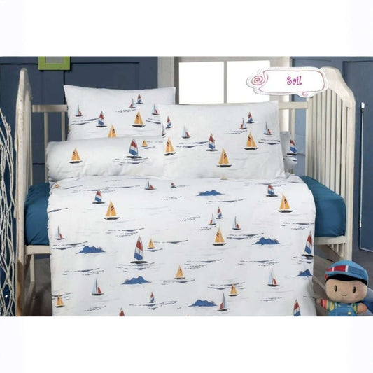 İpekçe Sail Maya Bebek Nevresim Takımı
