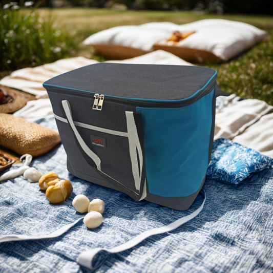 Soğuk Sıcak Tutucu 29 Lt Çift Renkli Termos Çanta Mavi