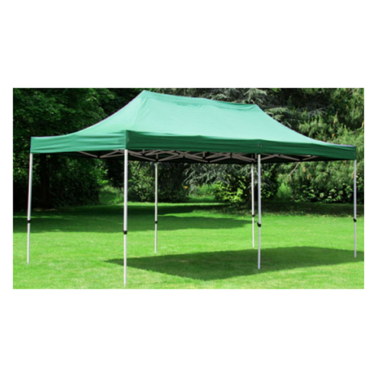 Gazebo 3×6 M 800D Branda 30 mm Profil Kamp Bahçe Dış Alan Tentesi Yeşil