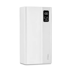 Ttec ReCharger Mega LCD 50.000 mAh PD 20W Taşınabilir Hızlı Şarj Aleti Powerbank Beyaz