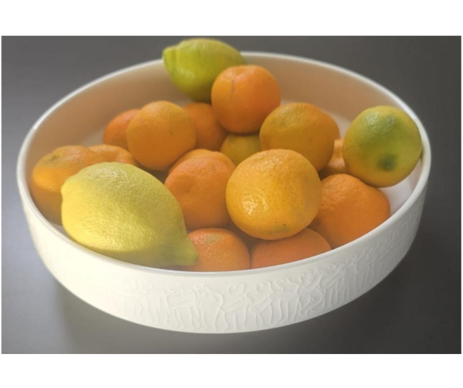 Geniş Çukur Meyve Salata Tabağı 28 Cm