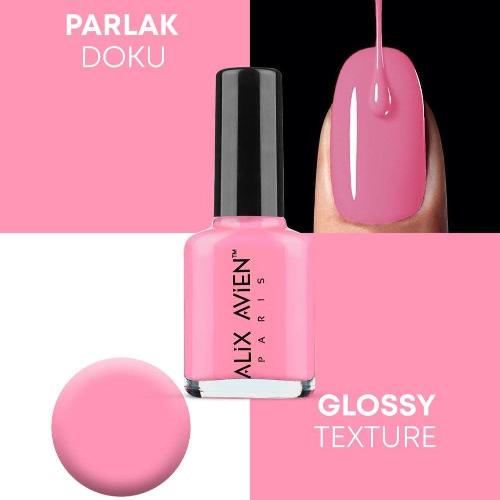 Alix Avien Pembe Oje Nail Lacquer