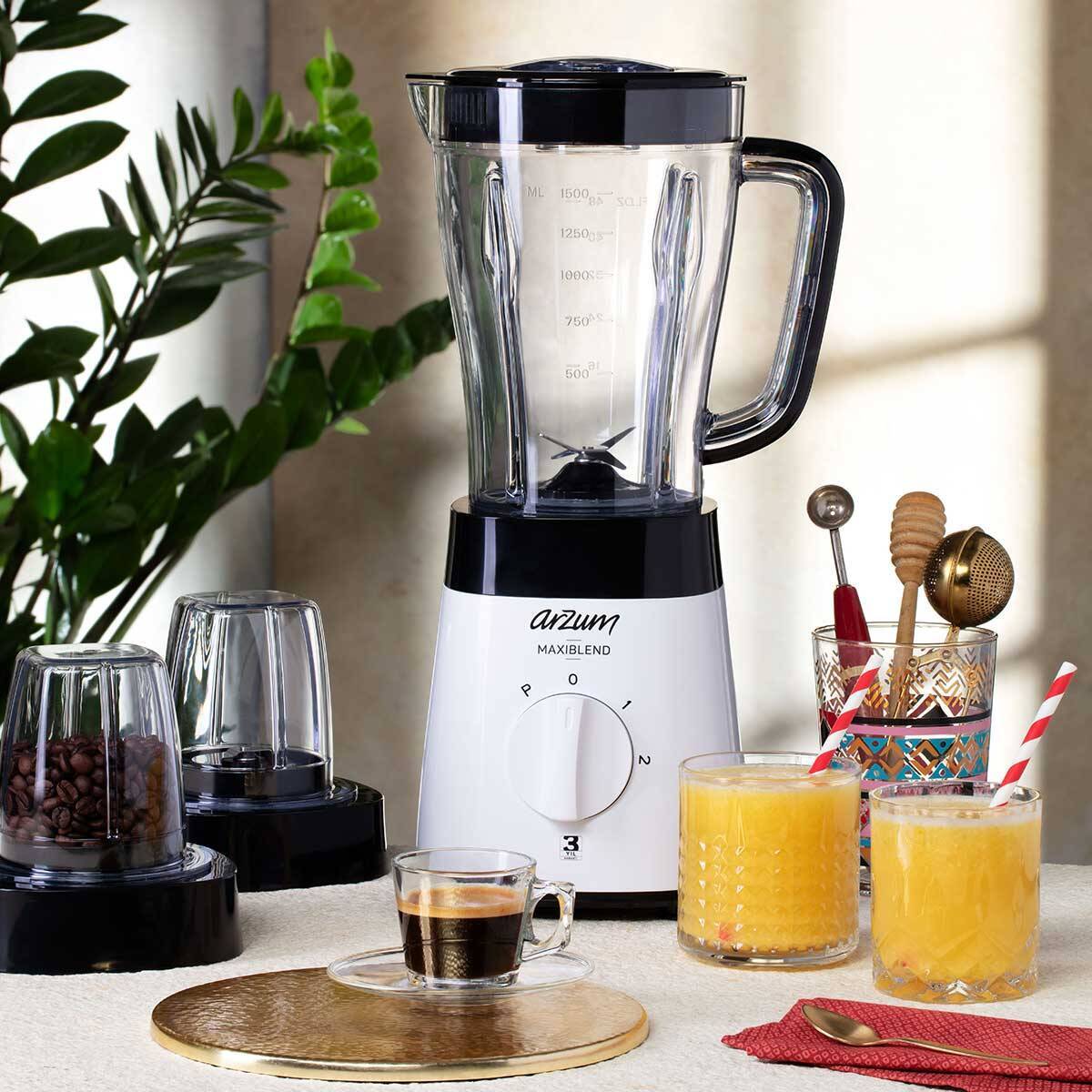 Arzum Maxiblend 500 W Sürahi Blender Beyaz