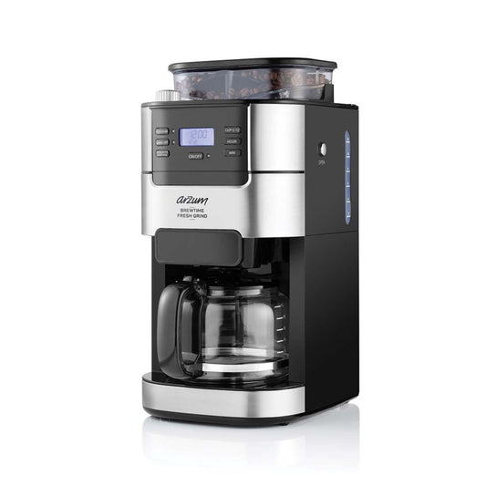 Arzum Brewtime Fresh Grind Filtre Kahve Makinesi Siyah