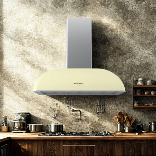 Bompani Retro Crema Davlumbaz