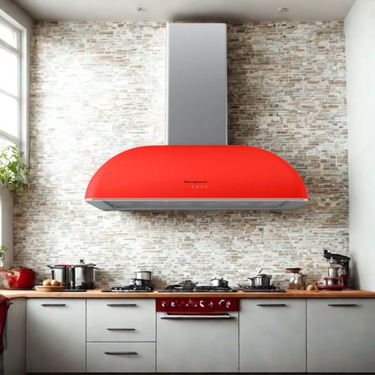 Bompani Retro Rosso Davlumbaz