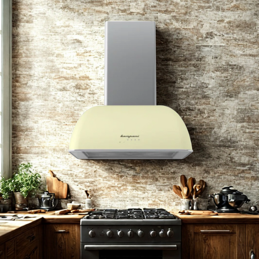 Bompani Retro Crema Davlumbaz