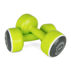 Body Sculpture 2x3 kg Dumbbell Set Yeşil